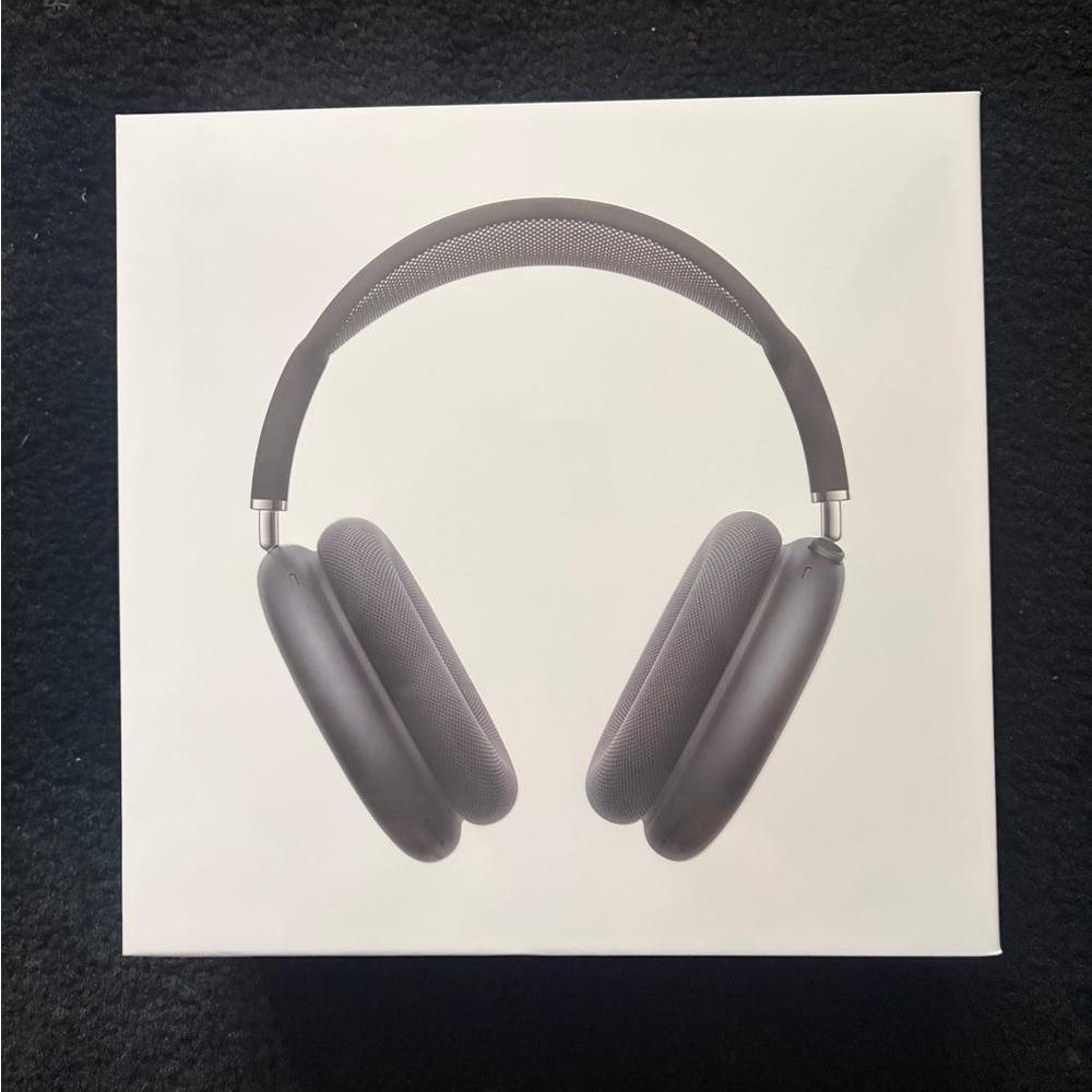 Apple Wireless Headphones in Dark Gray